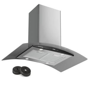 Klarstein 90cm Wall Mount Kitchen Extractor Hood