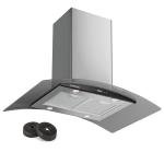 Klarstein 90cm Wall Mount Kitchen Extractor Hood