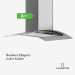 Klarstein 90cm Wall Mount Kitchen Extractor Hood