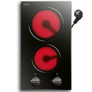 Hobsir 30cm Built-in 2 Burner Ceramic Hob