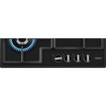 Zanussi 60cm 4 Burner Gas Hob - Black