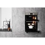 Hotpoint Double Electric Oven - Stainless Steel Finish