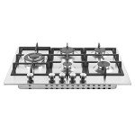 Cookology 70cm 5 Burner Gas Hob - Stainless Steel