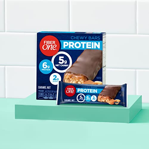 Caramel Nut Protein Bars - Fiber One Snacks