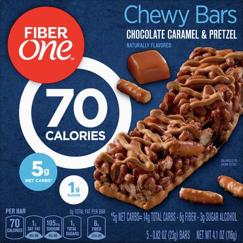 Fiber One Chocolate Caramel Pretzel Snack Bars
