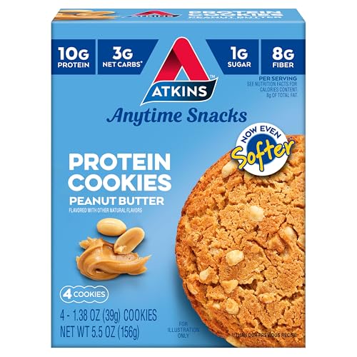 Atkins Peanut Butter Protein Cookies - Keto Friendly