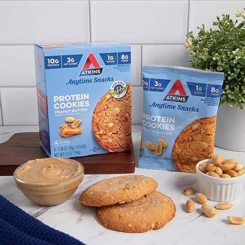 Atkins Peanut Butter Protein Cookies - Keto Friendly