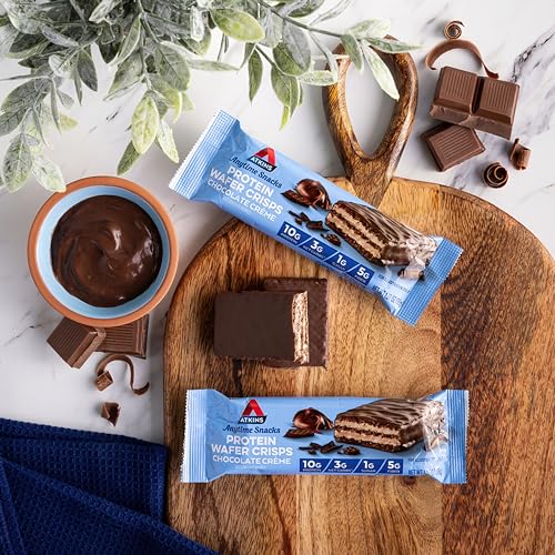 Atkins Chocolate Crème Protein Wafer Crisps 5-Count