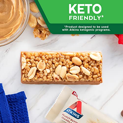 Atkins Peanut Butter Protein Meal Bars - Keto Friendly