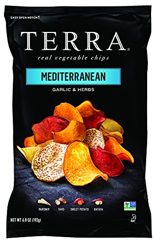 Mediterranean Garlic & Herbs Vegetable Chips, 6.8 Oz