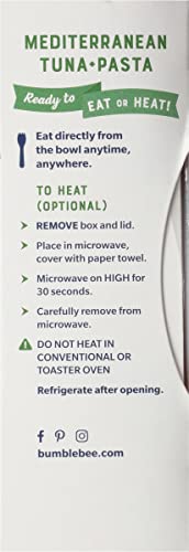 Mediterranean Tuna Pasta Bowl - High Protein Meal