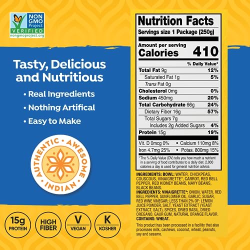 Mediterranean Vegan Protein Bowl – 6 Pack