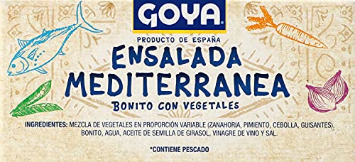 Goya Mediterranean Bonito Vegetable Salad - Pack of 10