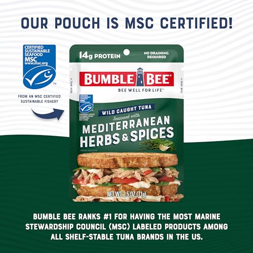 Bumble Bee Mediterranean Spiced Tuna - 14g Protein
