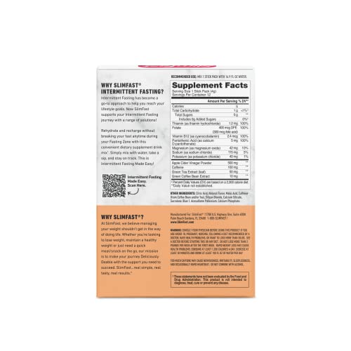 SlimFast Electrolyte Hydration Packets - Berry Lemonade