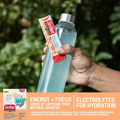 SlimFast Electrolyte Hydration Packets - Berry Lemonade