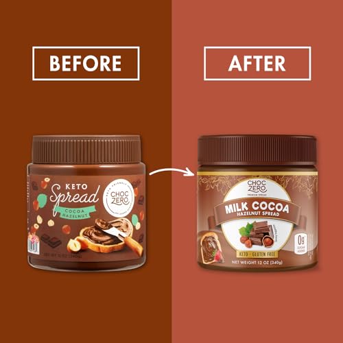 Keto Chocolate Hazelnut Spread - No Sugar Added