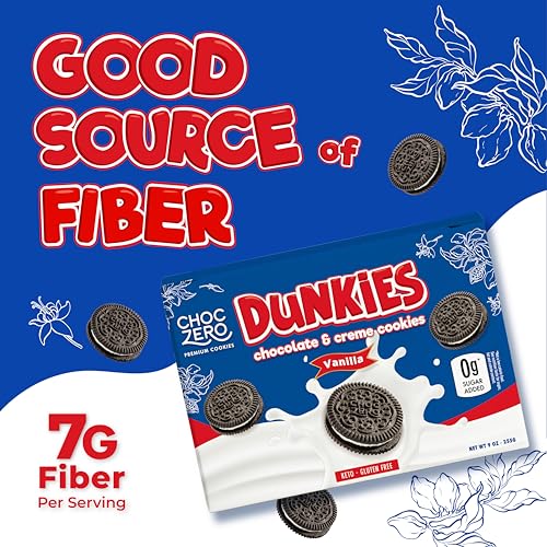 ChocZero Keto Cream Sandwich Cookies – Low Sugar