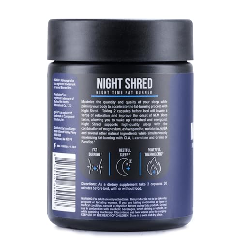 Night Shred Fat Burner & Sleep Support Capsules