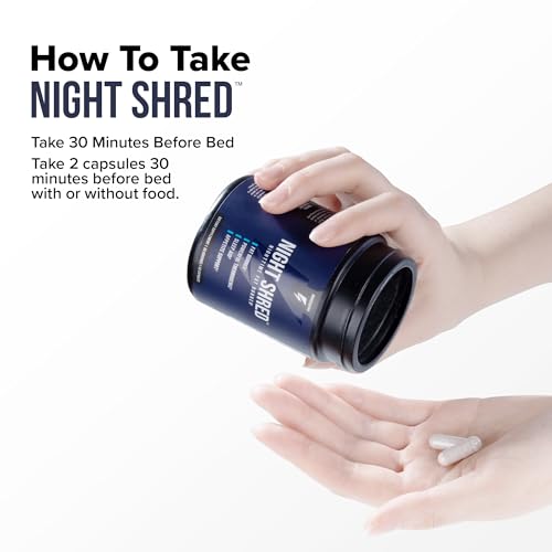 Night Shred Fat Burner & Sleep Support Capsules