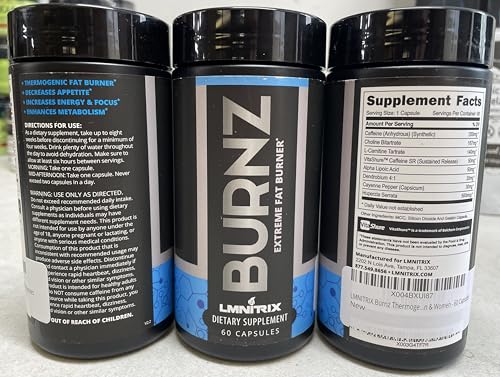 LMNITRIX Burnz - Extreme Thermogenic Fat Burner