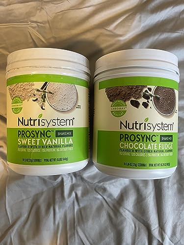 Nutrisystem Probiotic Protein Shakes - Chocolate & Vanilla