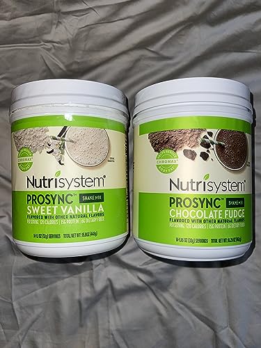 Nutrisystem Probiotic Protein Shakes - Chocolate & Vanilla