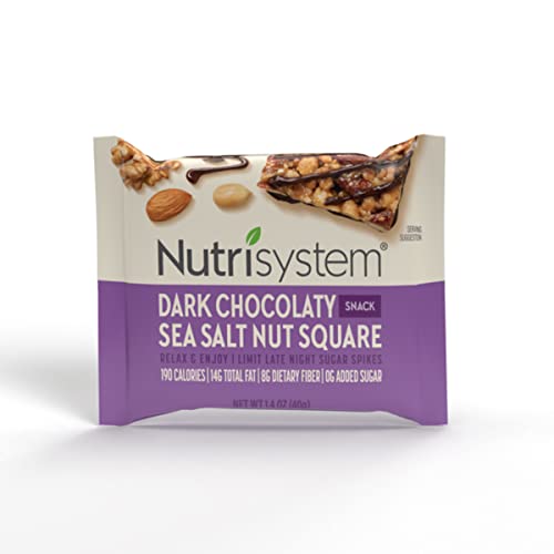 Nutrisystem Dark Chocolate Sea Salt Nut Bars