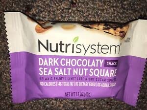 Nutrisystem Dark Chocolate Sea Salt Nut Bars