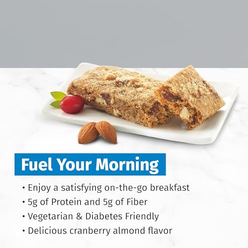 Jenny Craig Cranberry Almond Breakfast Bars, 14 Count