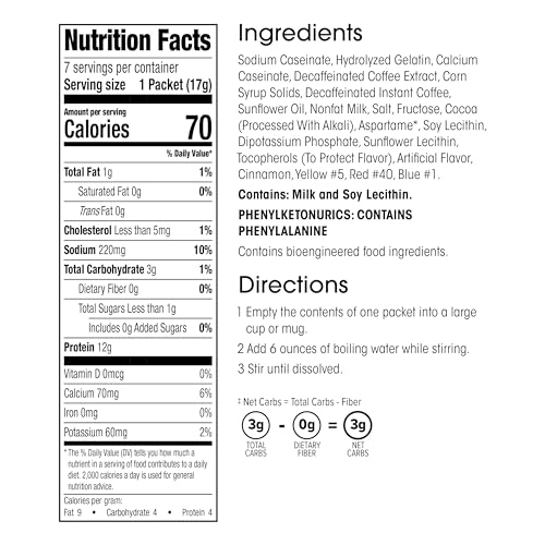 WonderSlim Low Sugar Protein Cappuccino (7ct)