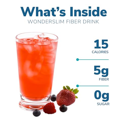 WonderSlim Very Berry Fiber Drink - 10ct