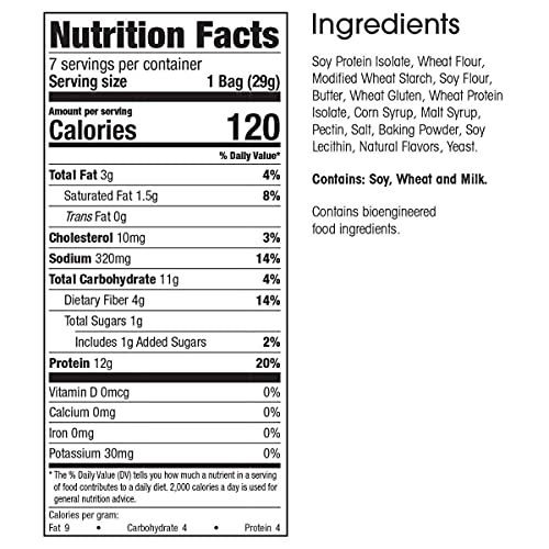 WonderSlim High-Protein Pretzel Snacks - 120 Calories