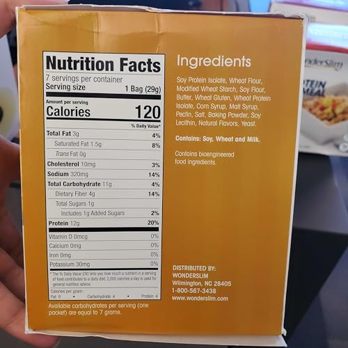 WonderSlim High-Protein Pretzel Snacks - 120 Calories