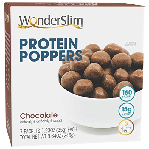WonderSlim Chocolate Puff Snacks - Low Calorie & High Protein