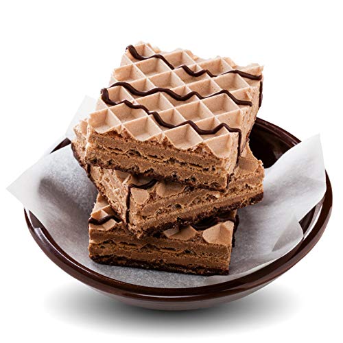 Chocolate Protein Wafer Snack Bars, 15g Protein