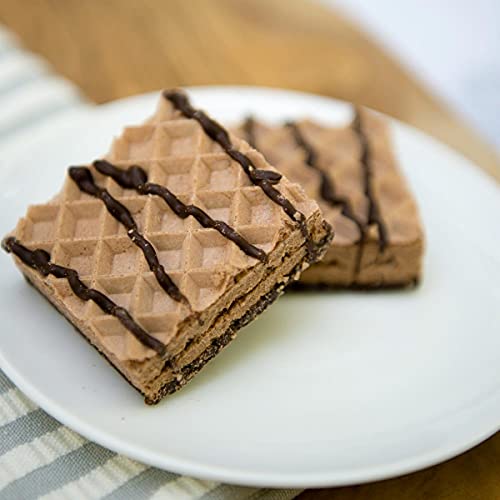 Chocolate Protein Wafer Snack Bars, 15g Protein