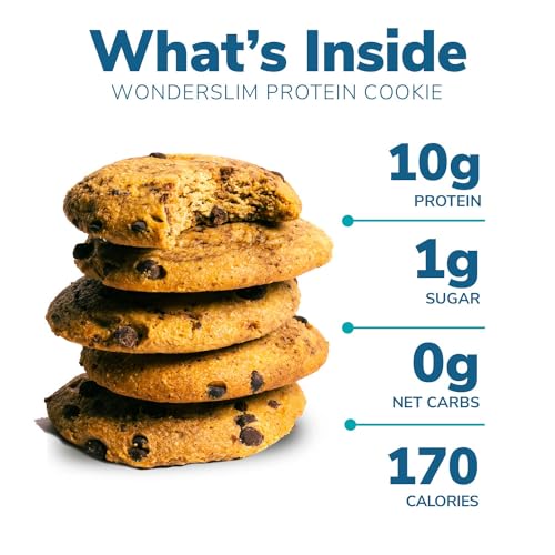 Keto Chocolate Chip Protein Cookies - Low Carb