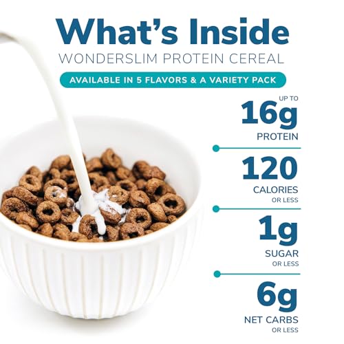 WonderSlim Low Sugar Protein Cereal Variety Pack