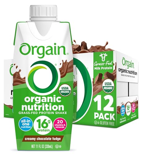 Orgain Organic Protein Shake - Chocolate Fudge Pack