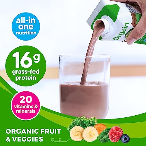Orgain Organic Protein Shake - Chocolate Fudge Pack