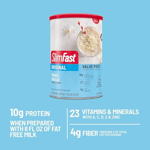 SlimFast French Vanilla Meal Replacement Shake Mix