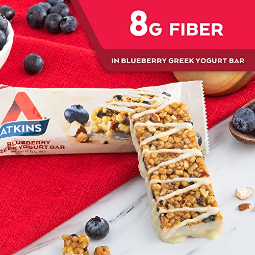 Atkins Blueberry Protein Meal Bars - Keto Friendly