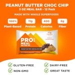 Peanut Butter Chocolate Chip Meal Bars - 12 Pack