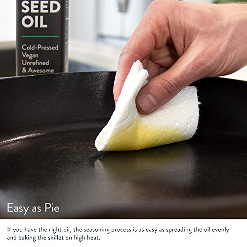 Organic Flaxseed Oil: Heart-Healthy Omega 3, Cold-Pressed, Vegan