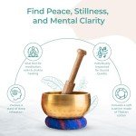 Tibetan Singing Bowls Set for Healing Meditation