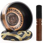 DomeStar Tibetan Singing Bowl Set for Meditation