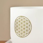 8-Inch 528Hz C Note Crystal Singing Bowl