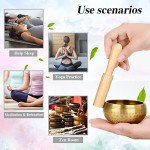 YouMedi Tibetan Singing Bowl Set for Meditation