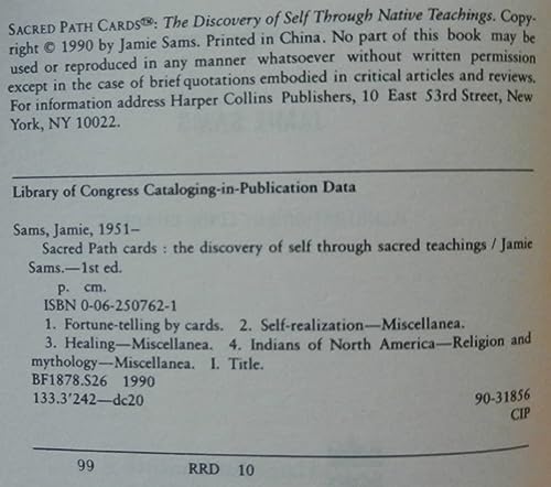 Sacred Path Cards: Self-Discovery with Native Teachings